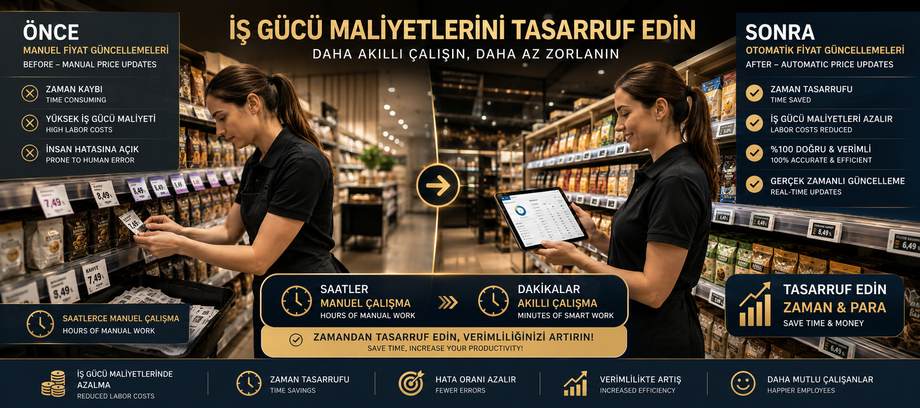 İş Gücü Maliyetlerini Azaltın, Verimliliği Artırın
