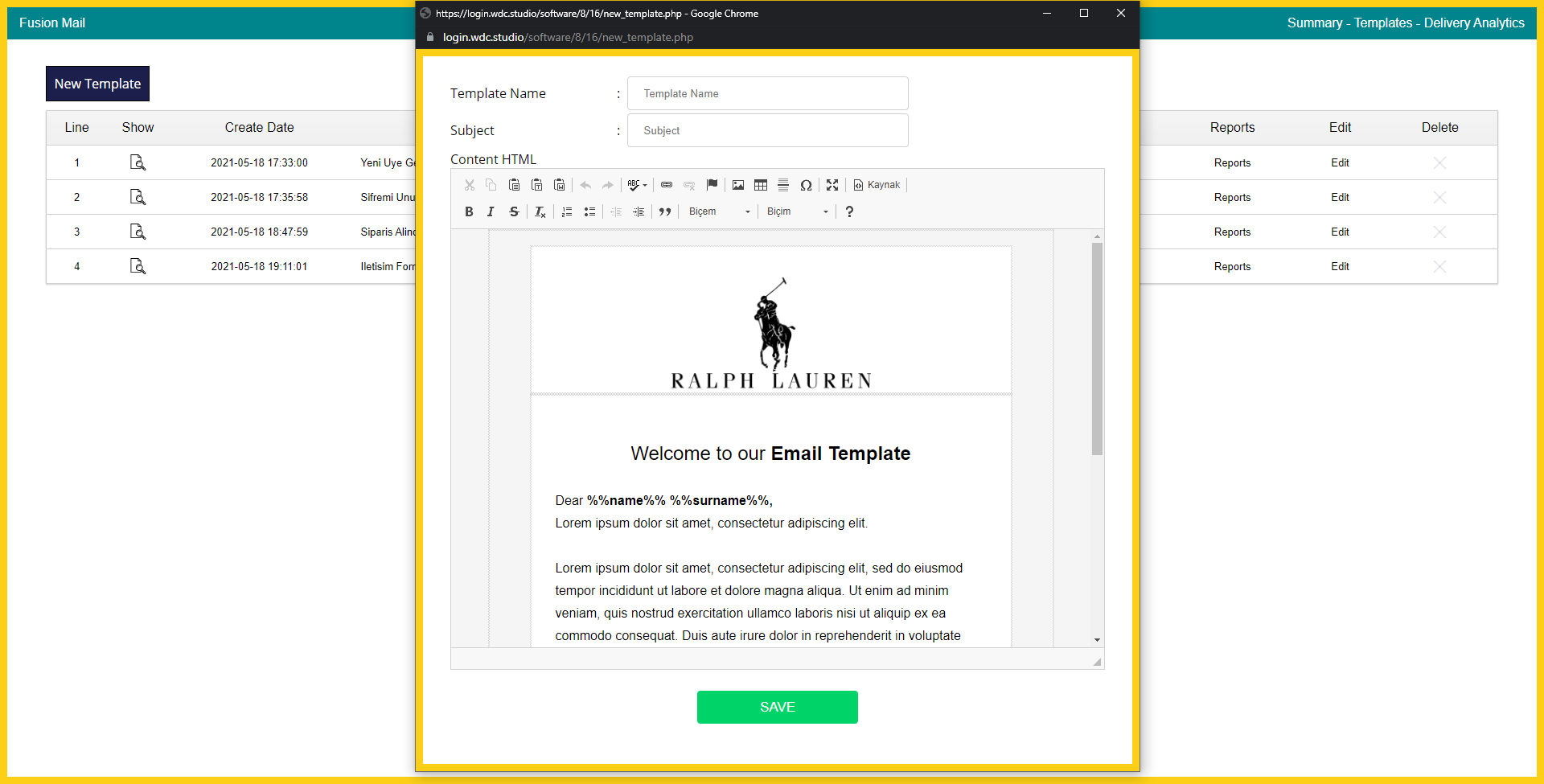 Fusion Email — Provider Analytics